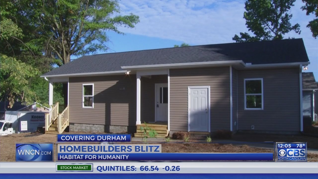Habitat homes for 2 Durham families to be completed Friday