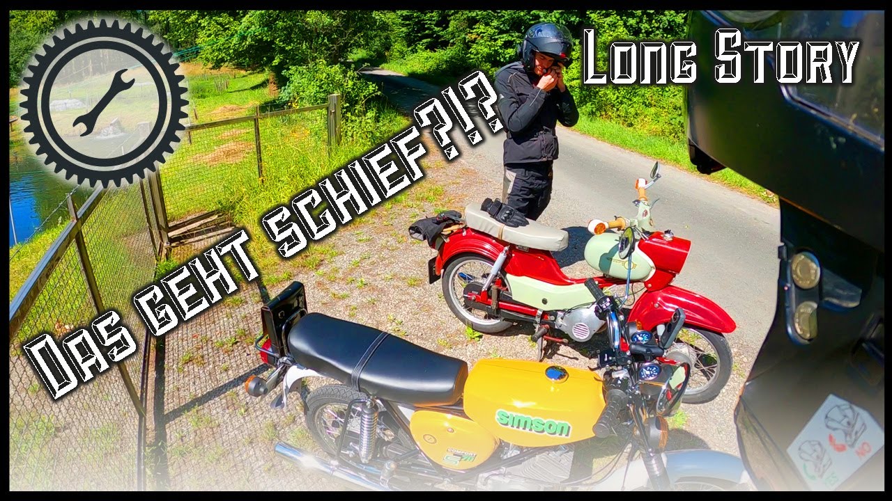 Simson einfahren - Wir sind mit dem Star und der S70 unterwegs - Welche Probleme hatten wir? Long