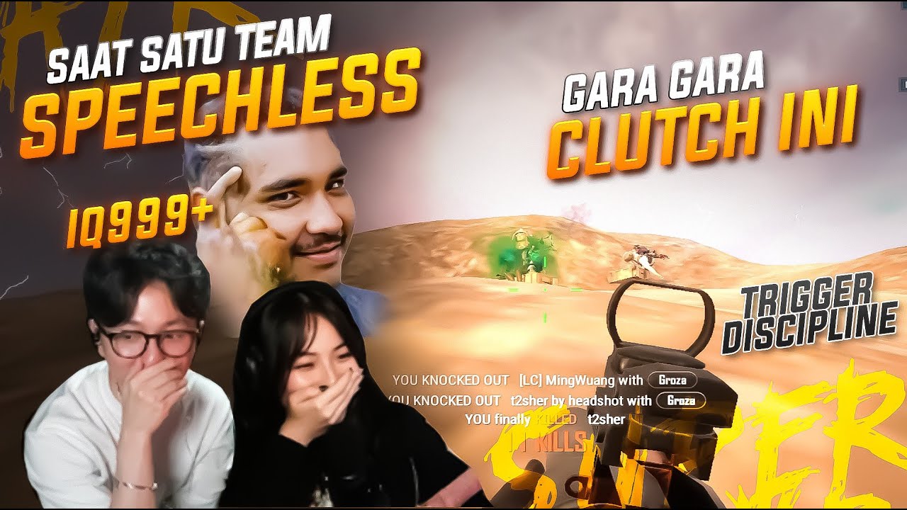 1 TEAM SPEECHLESS GARA GARA MOMENT INI !! EPIC LAST MAN JAM TERBANG GAK PERNAH BOHONG ! #pubg