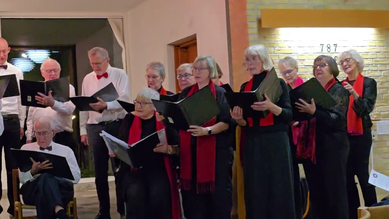 2025 Lyngby Seniorkor Julekoncert i Gladsaxe Kirke Kapel