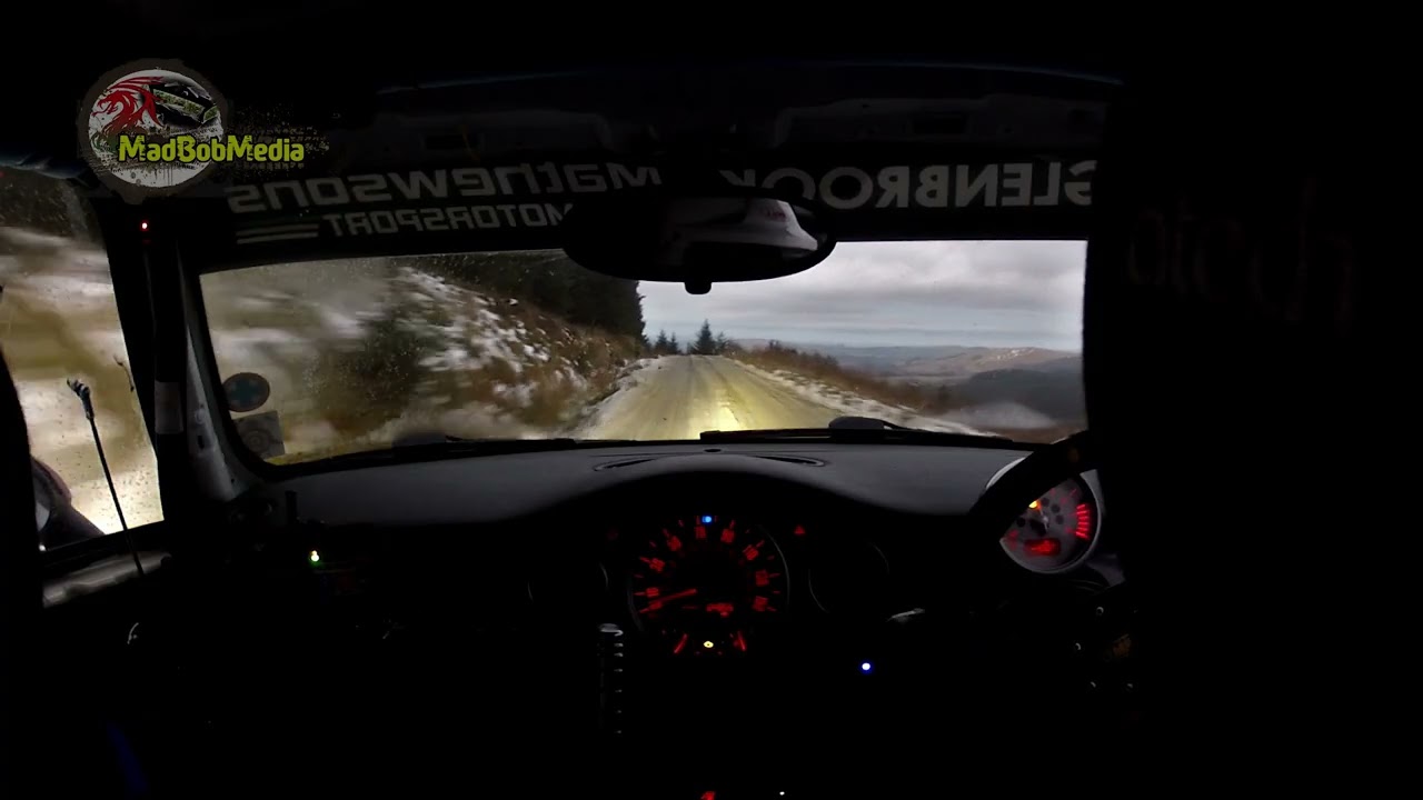 Driving on the Ice! RAC Rally Mini Rally Challenge