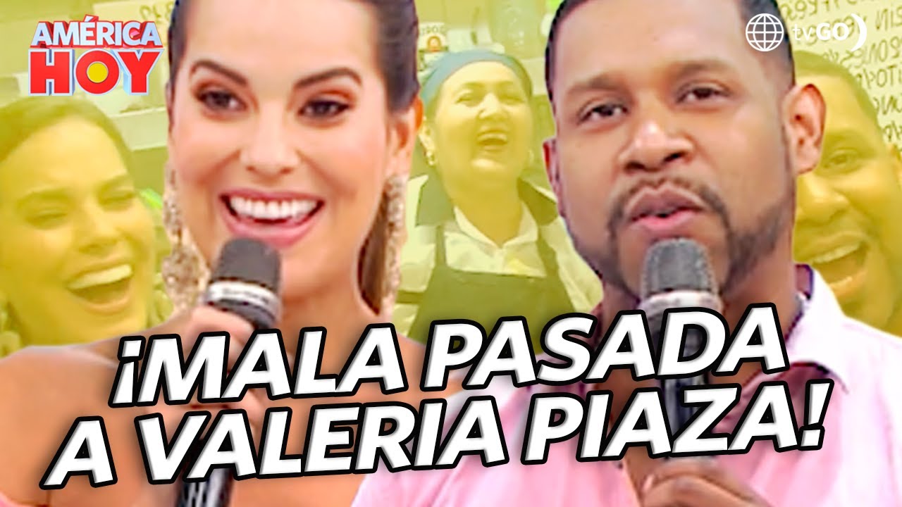 América Hoy: Edson le hizo una mala pasada a Valeria Piazza  (HOY)