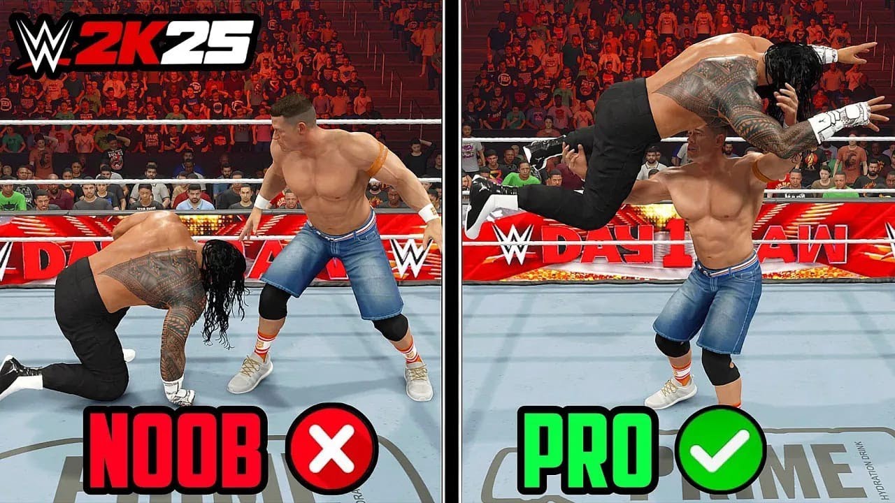 10 TIPS & TRICKS That Will Make You PRO in WWE 2K25😱😱