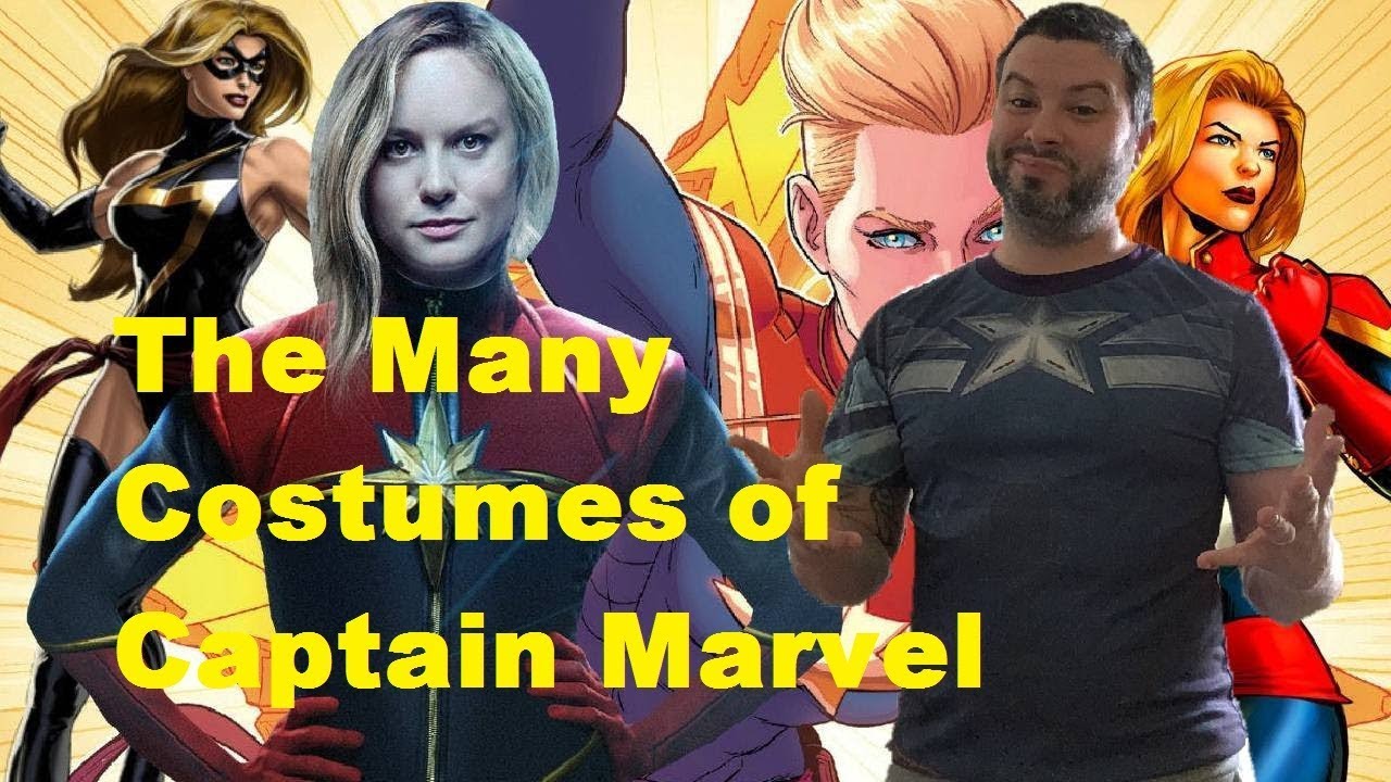 The Many Costumes of Captain Marvel