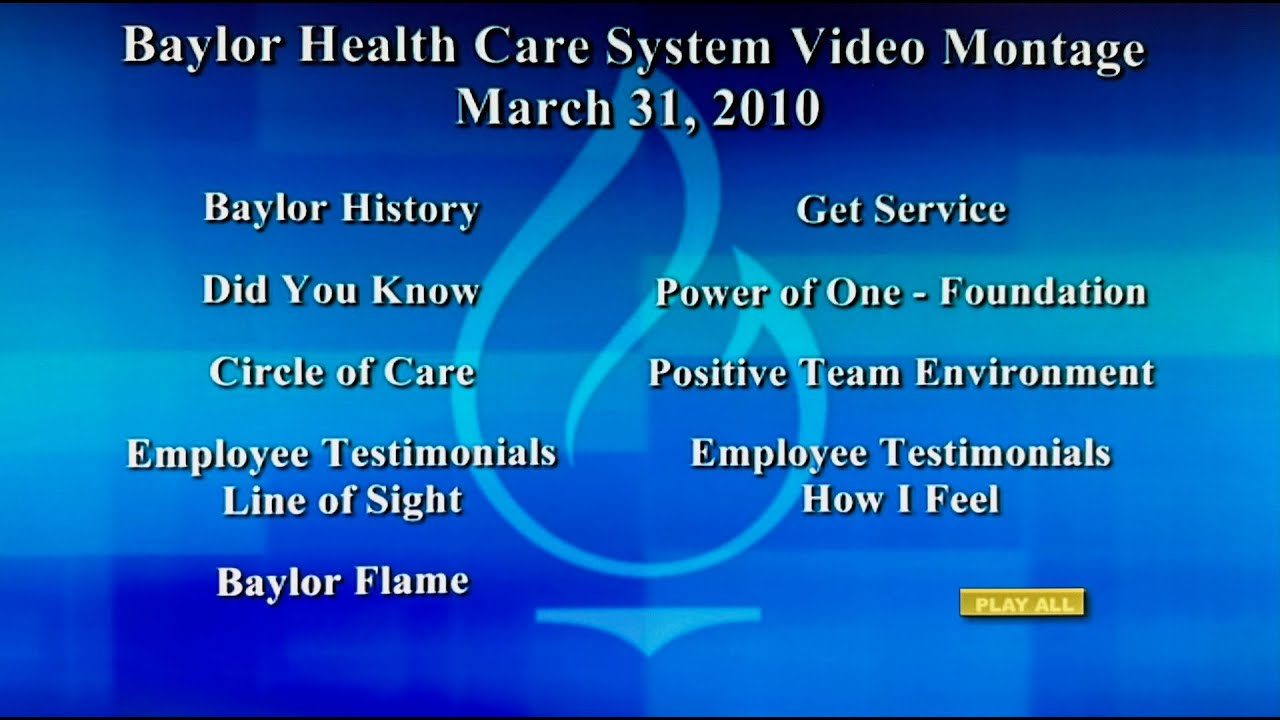 Baylor Medical System - Promo Videos