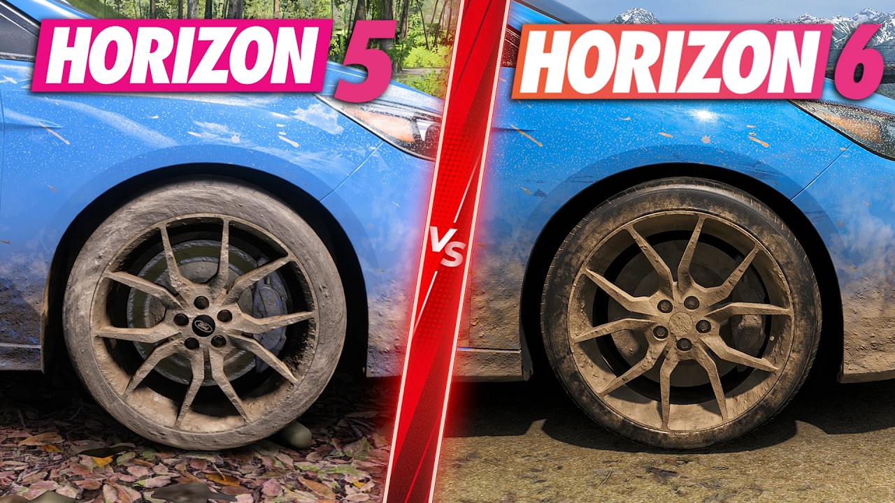 Forza Horizon 6 vs Forza Horizon 5 - Direct Comparison! Attention to Detail & Graphics! PC ULTRA 4K