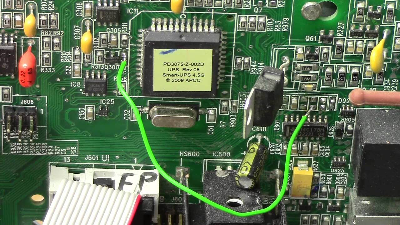 Enabling the Smart interface on an APC SMT2200I with a single pole switch