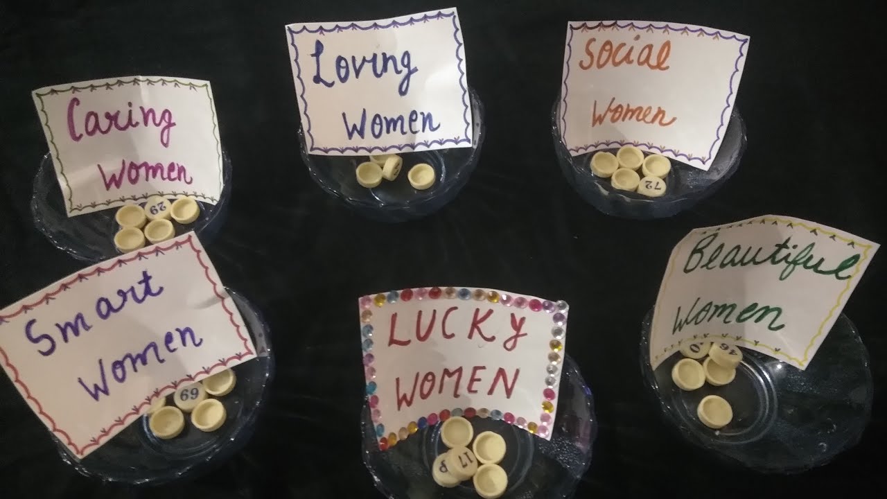Women's day game, one minute game, Kitty party game