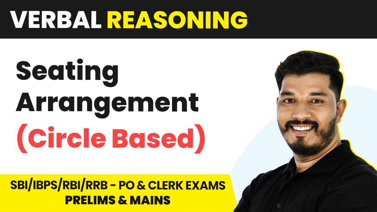 Seating Arrangement (Circle Based) | Reasoning | Banking Foundation Course 2022