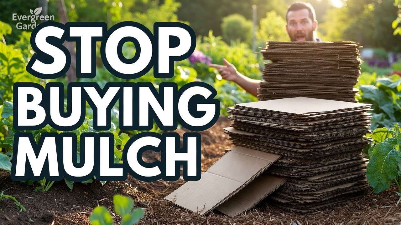 🔥The Cardboard Sourcing Trick Smart Gardeners Use for Unlimited Free Mulch🔥