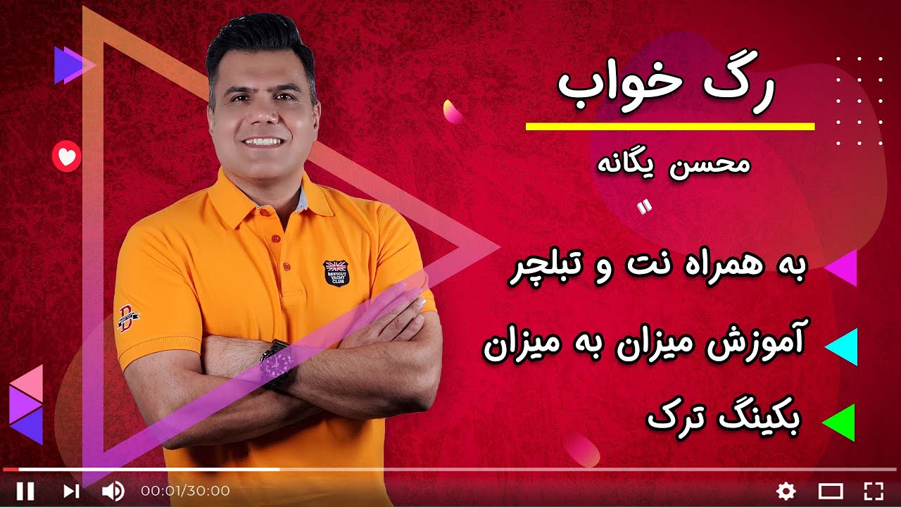 اجرا و آموزش اینتروی رگ خواب از محسن یگانه به همراه نت، تبلچر و بکینگ ترک