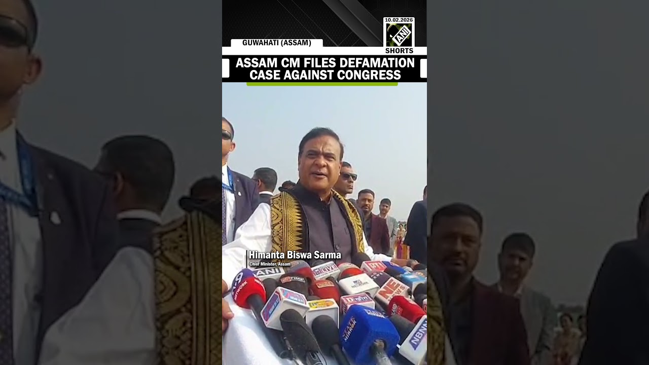 Assam CM Himanta Biswa Sarma seeks ₹500 crore from congress leaders over defamatory allegations