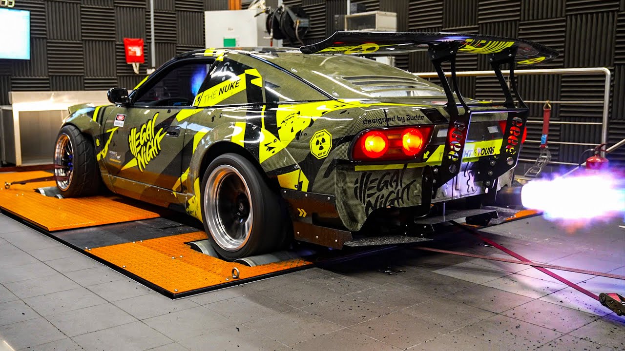 JEST PONAD 1000 KONI! *Nissan S13 na Hamowni!, ostatnia faza Budowy!*