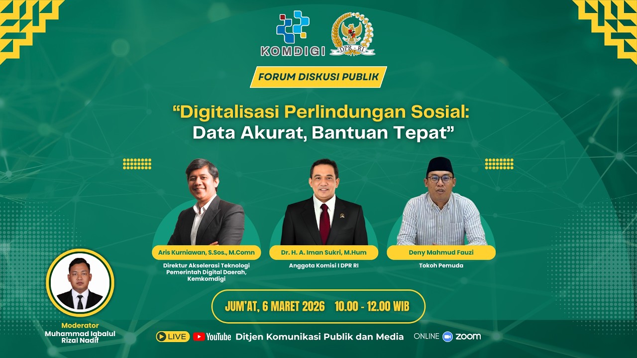 Digitalisasi Perlindungan Sosial: Data Akurat, Bantuan Tepat