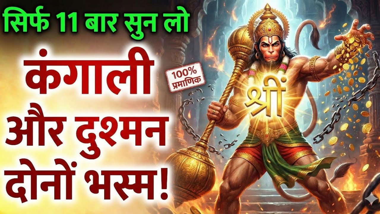 🔥Most Powerful Hanuman Mantra for Money & Protection | विचित्र वीर हनुमान मंत्र।Vichitra Veer Mantra