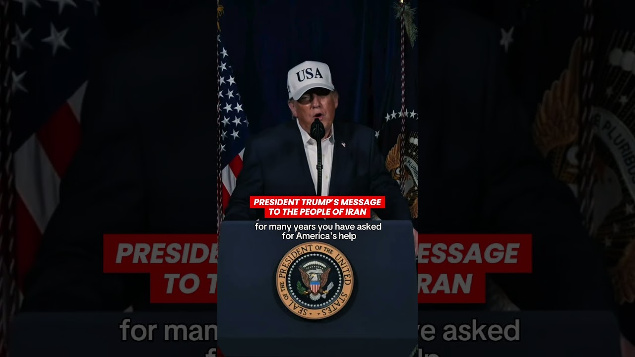 President Trump&rsquo;s message to the people of Iran: &ldquo;When we are finished, take over your government&rdquo;