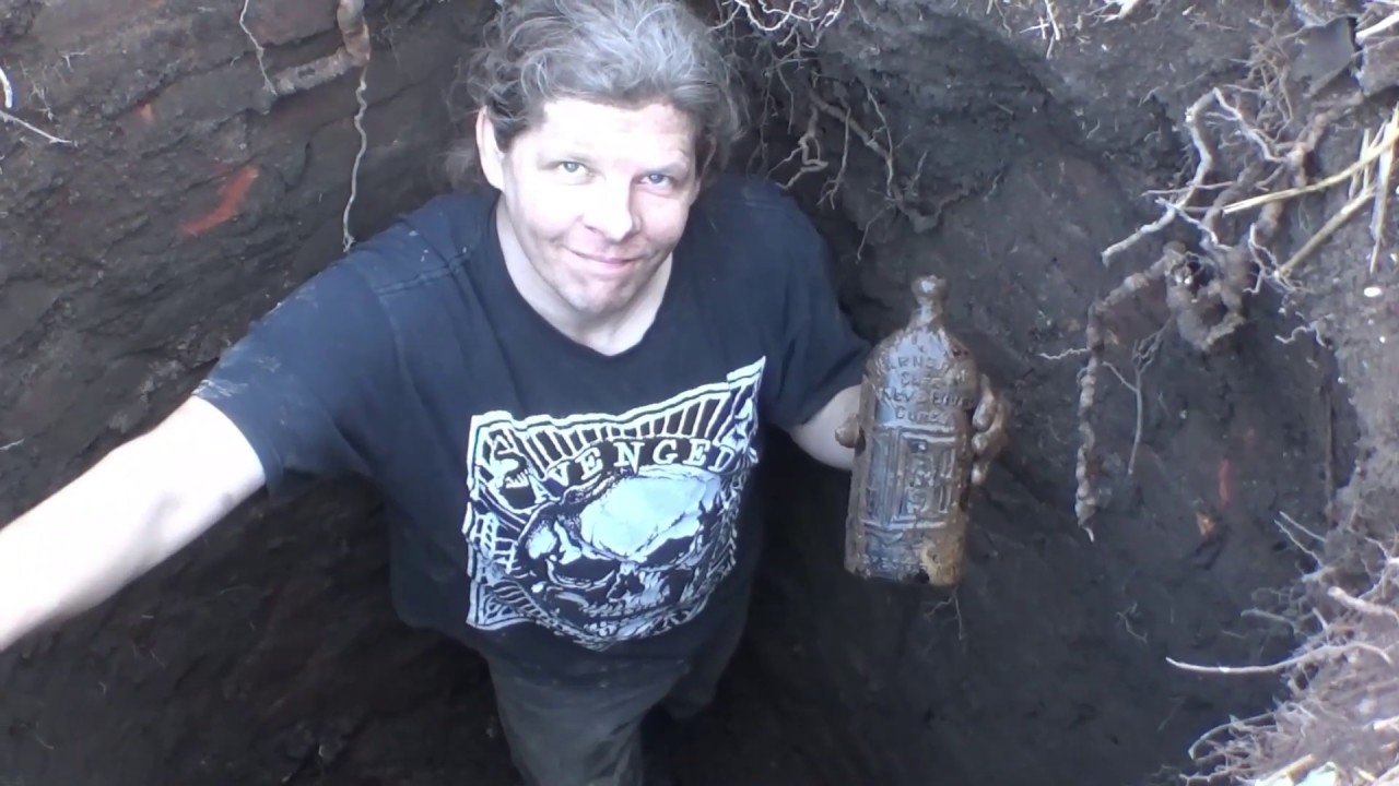 Buried Treasure In 10 Ft Water Filled Privy