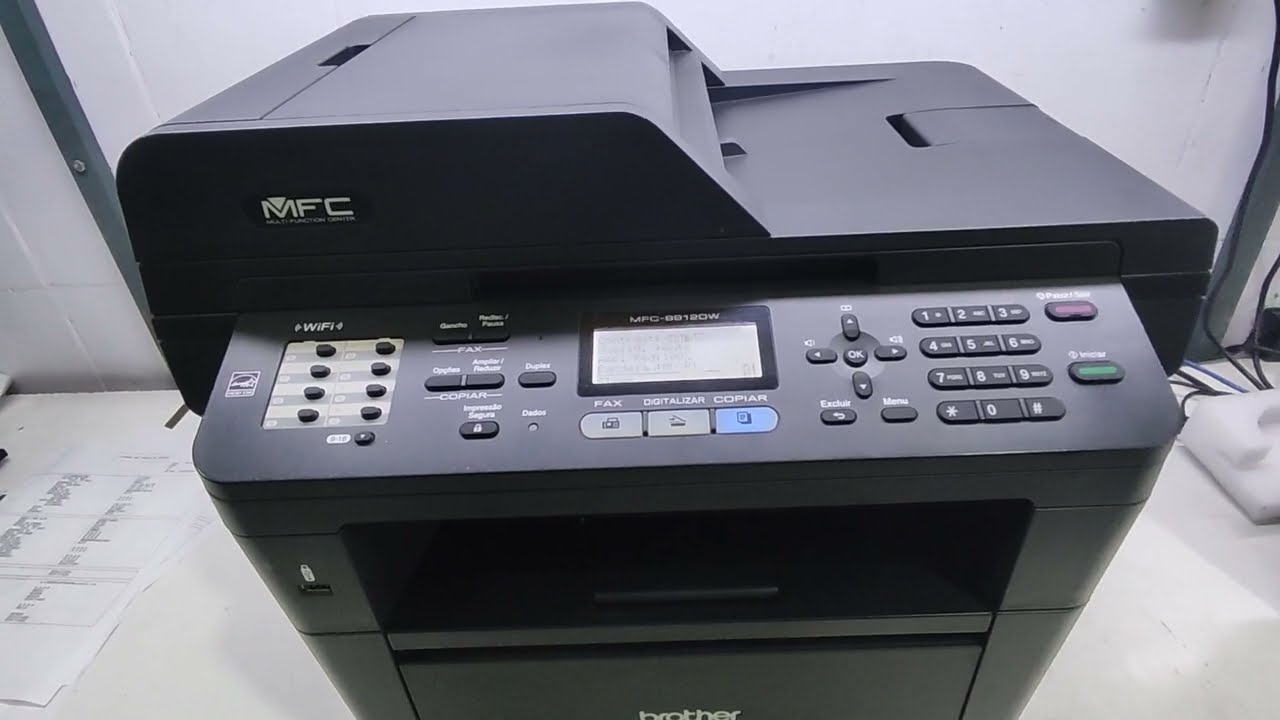 Como fazer a instalação da impressora Brother MFC-8912DW/DCP-8157DN na rede - passo a passo.
