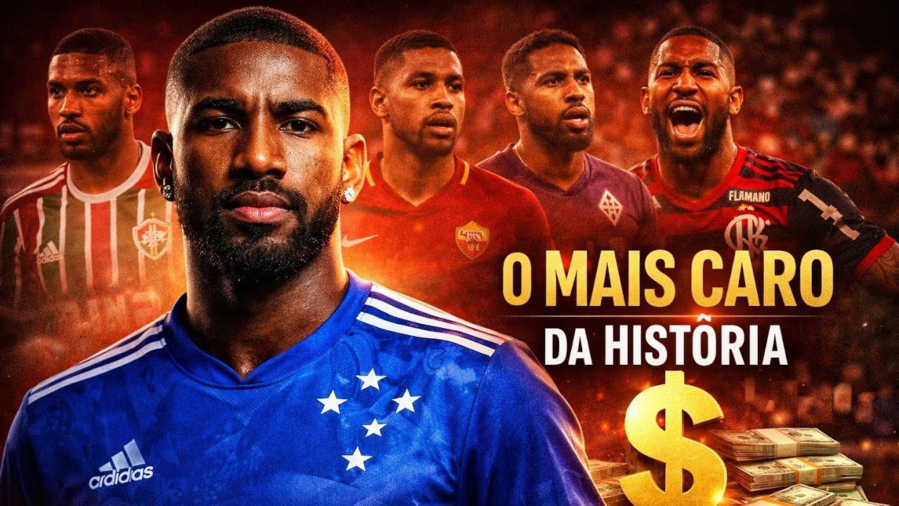 Gerson a Transferência mais cara da história do Brasil 