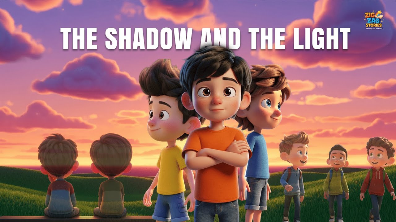 The Shadow and the Light | Emotional Friendship Story | Zig Zag Stories