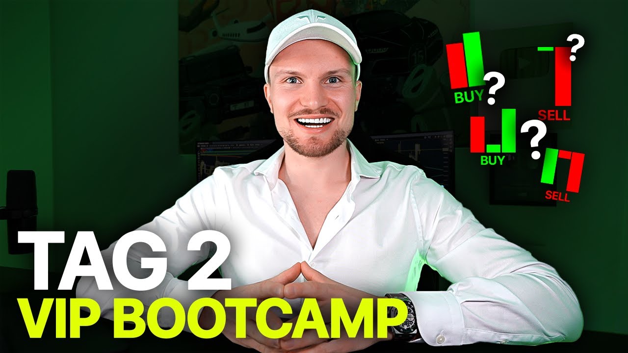 7 Tage VIP Bootcamp | Tag 2 | Anf&auml;nger Trading Strategien🔥🏆