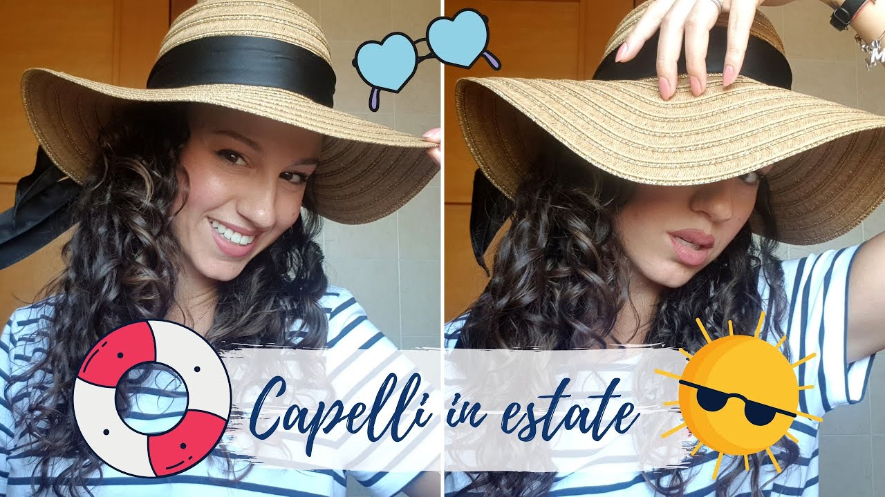 CAPELLI RICCI - Bisogna proteggerli al mare? / I miei consigli e la mia ROUTINE per l'estate!! ☀️