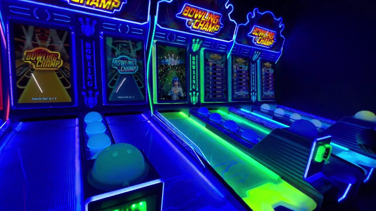 1v1 challenge with @michael.lee3712 playing Bowling Champ along with Air Hockey at Bankstown