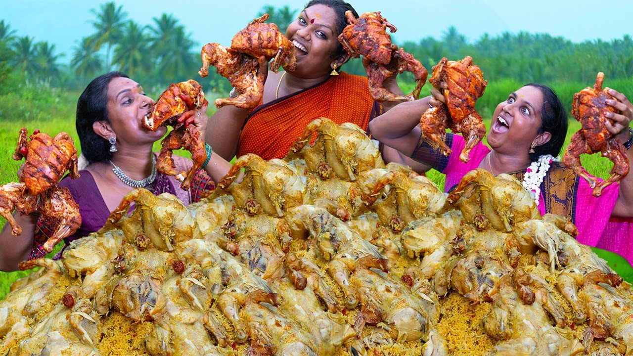 FULL CHICKEN ! Biryani By Transgender Girls | Yummy Recipe Village cooking Videos | Jala Bula Jung