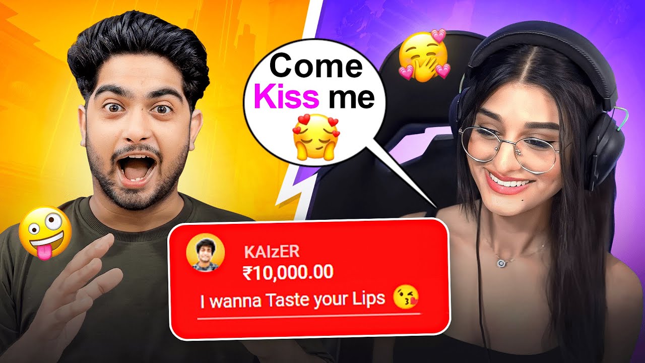 I Asked @PAYALGAMING for a Kiss 😍