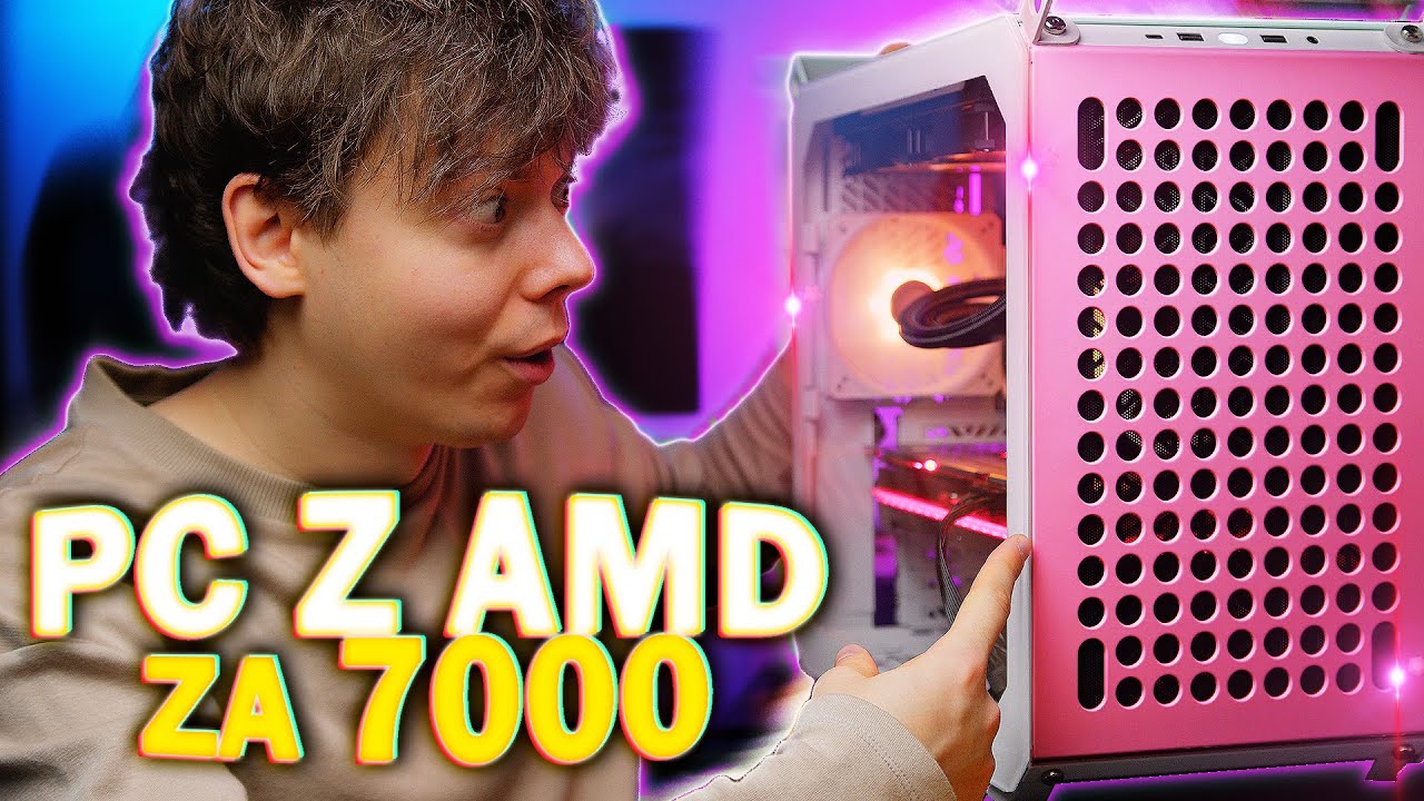 PC ZA 7000 zł DLA FANA AMD... z obudową DIY 😍