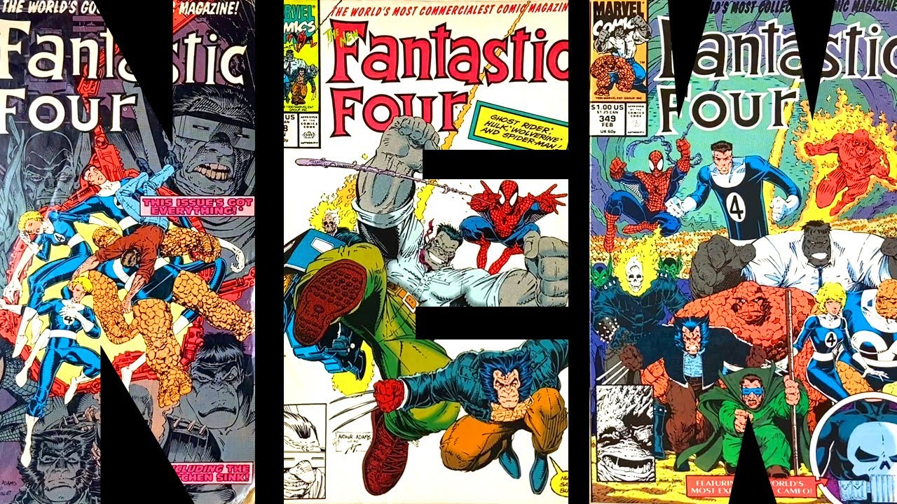 The Sacred Trilogy! No, Not Star Wars. We're Talkin' The Art Adams/ Walt Simonson New Fantastic Four
