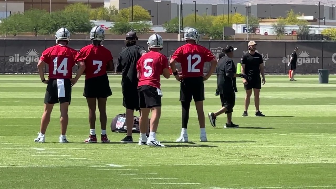 Raiders FULL VIDEO first day of OTA's 2025. May 21, 2025