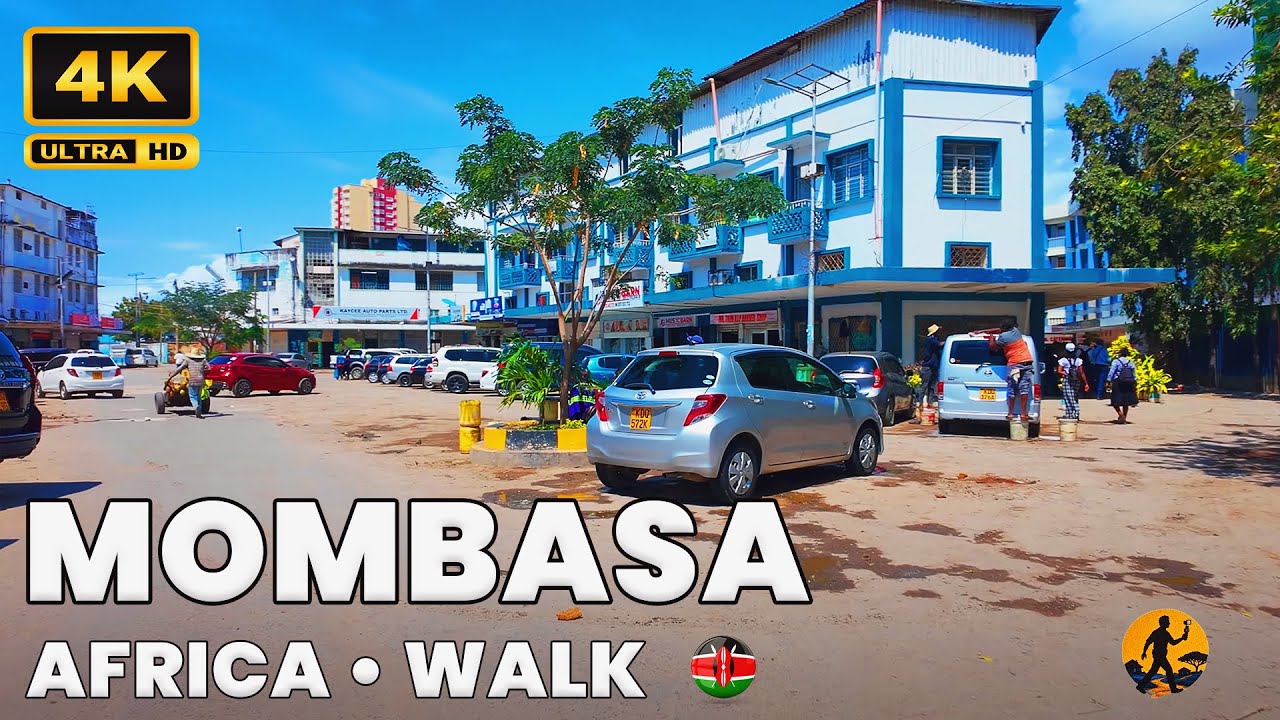 Hidden Streets & Alleys of Mombasa 🇰🇪 | Walking Tour 4K UHD