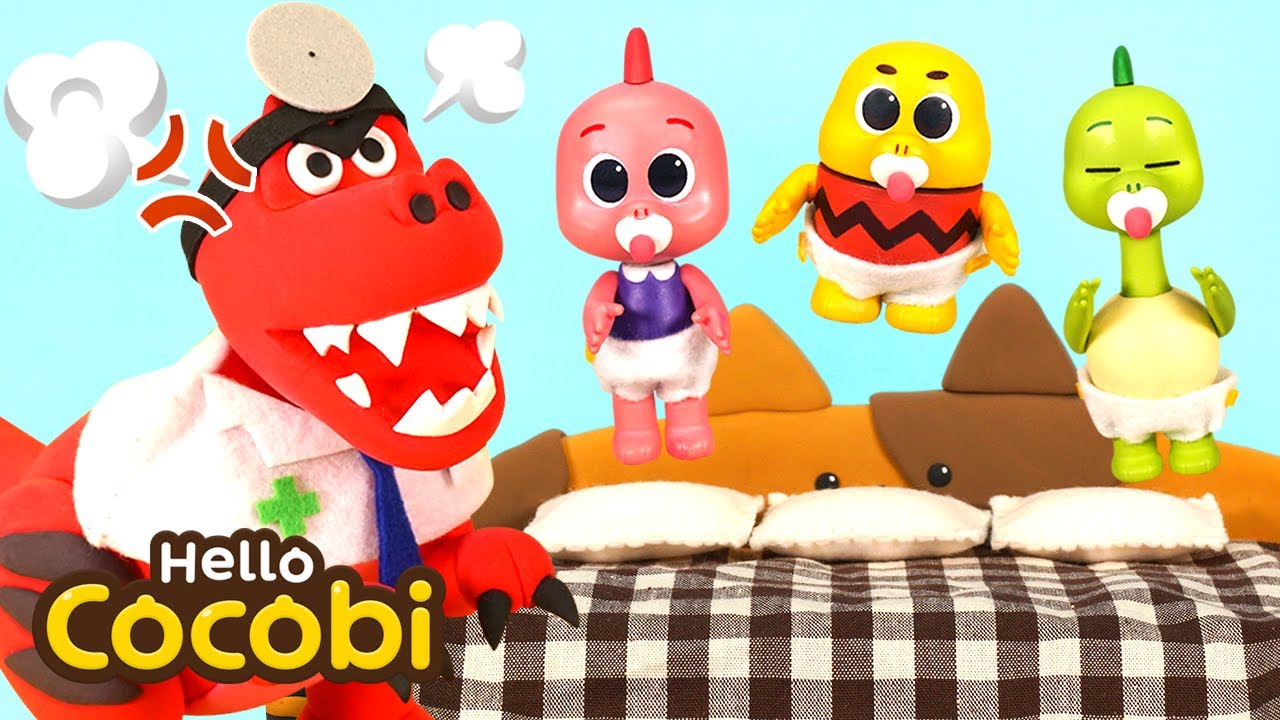Five Little Babies Jumping on the Bed 👶 | Nursery Rhymes & Kids Song | Hello Cocobi