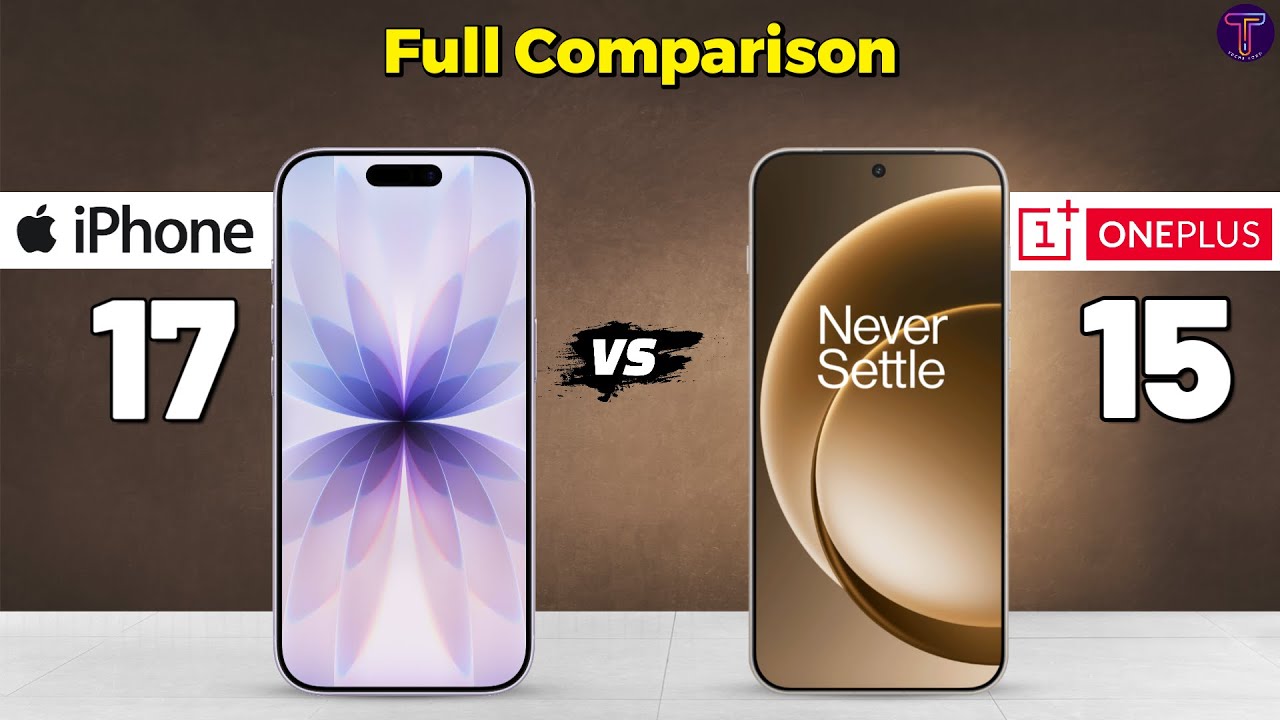 iPhone 17 vs OnePlus 15 : Full Comparison 😱❓