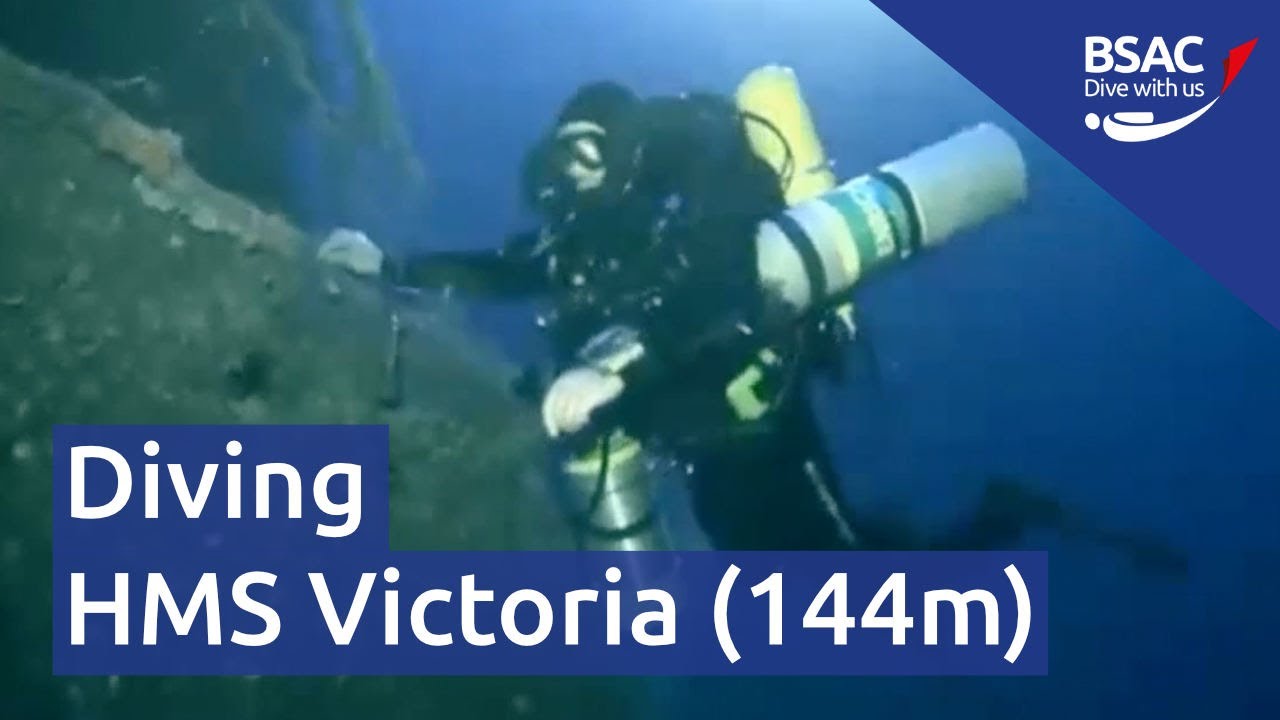 Водолазные работы на борту HMS Victoria (144 м) | Вебинар