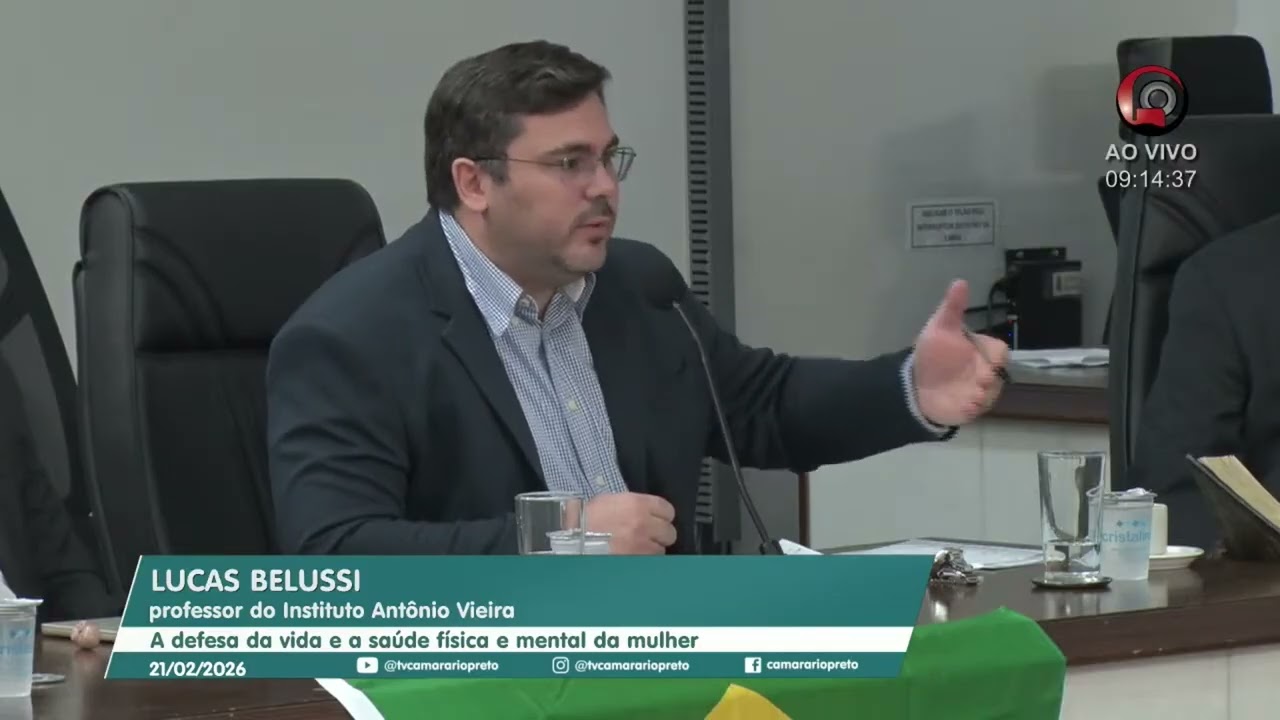 Audiência Pública São Jose do Rio Preto - Palestrante Lucas Belussi