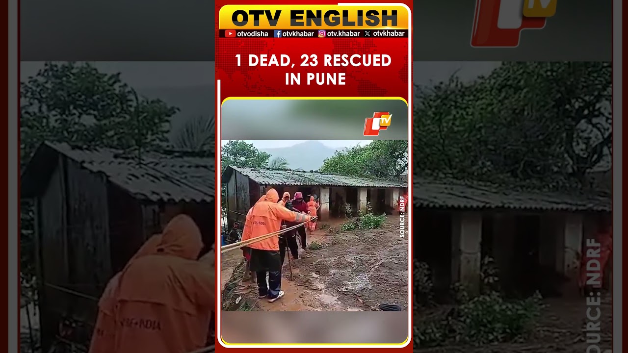 Maharashtra: One Dead, 23 Rescued In Pune Landslide; Search Operation On