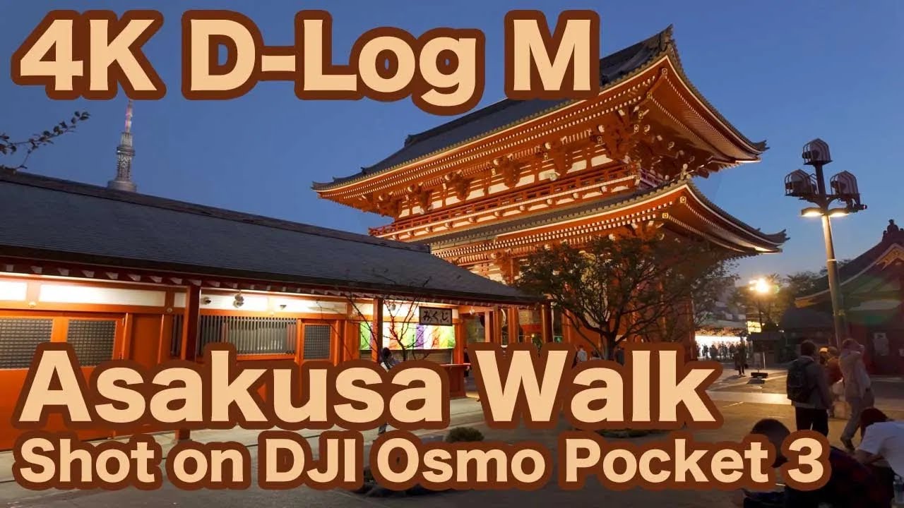 Asakusa | Shot on DJI Osmo Pocket 3