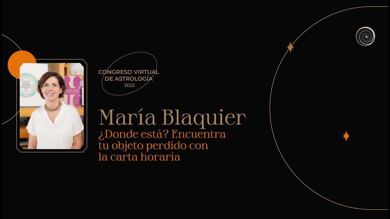 María Blaquier: Donde está? Encuentra tu objeto perdido con la carta horaria