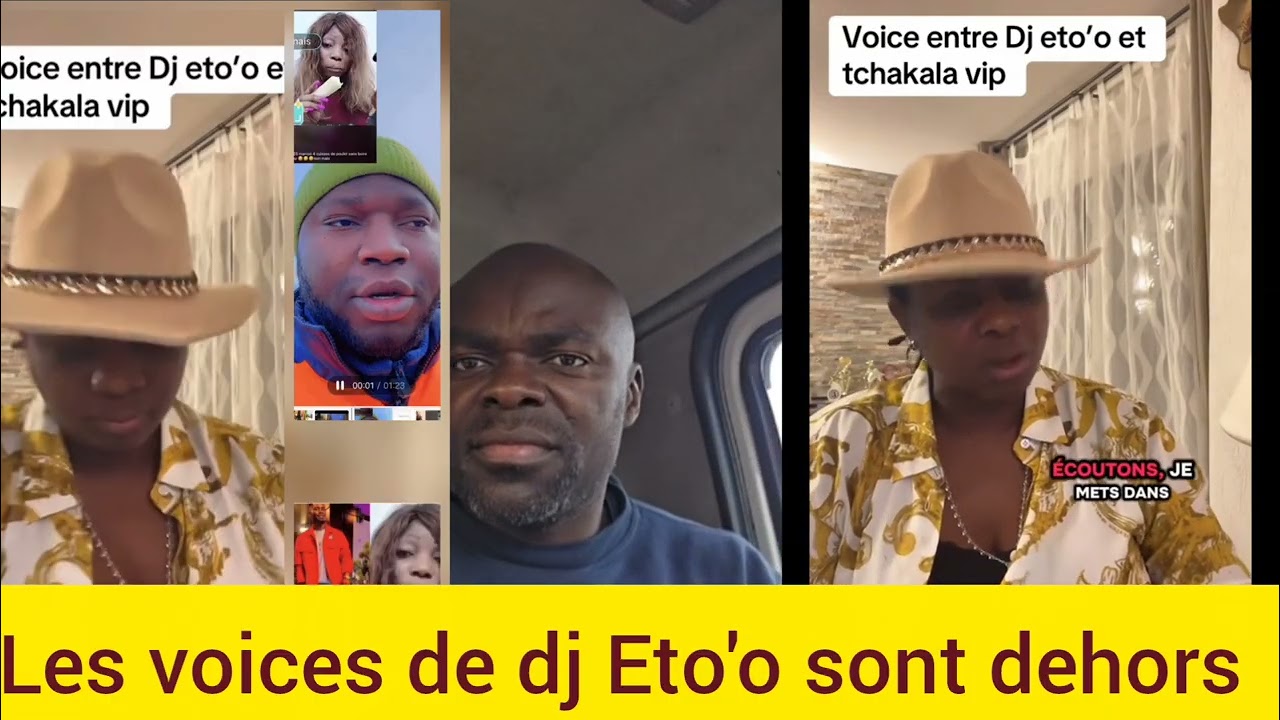 Les voices de DJ EtoO mamours sont dehors Tchakala vip jalouse de Diane 