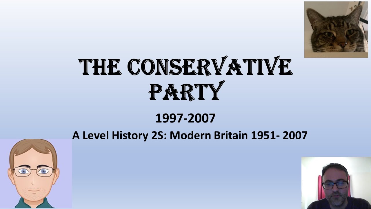 Conservatives Party: 1997 to 2007