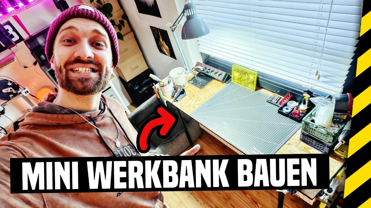 INDOOR WERKBANK für ZUHAUSE bauen!