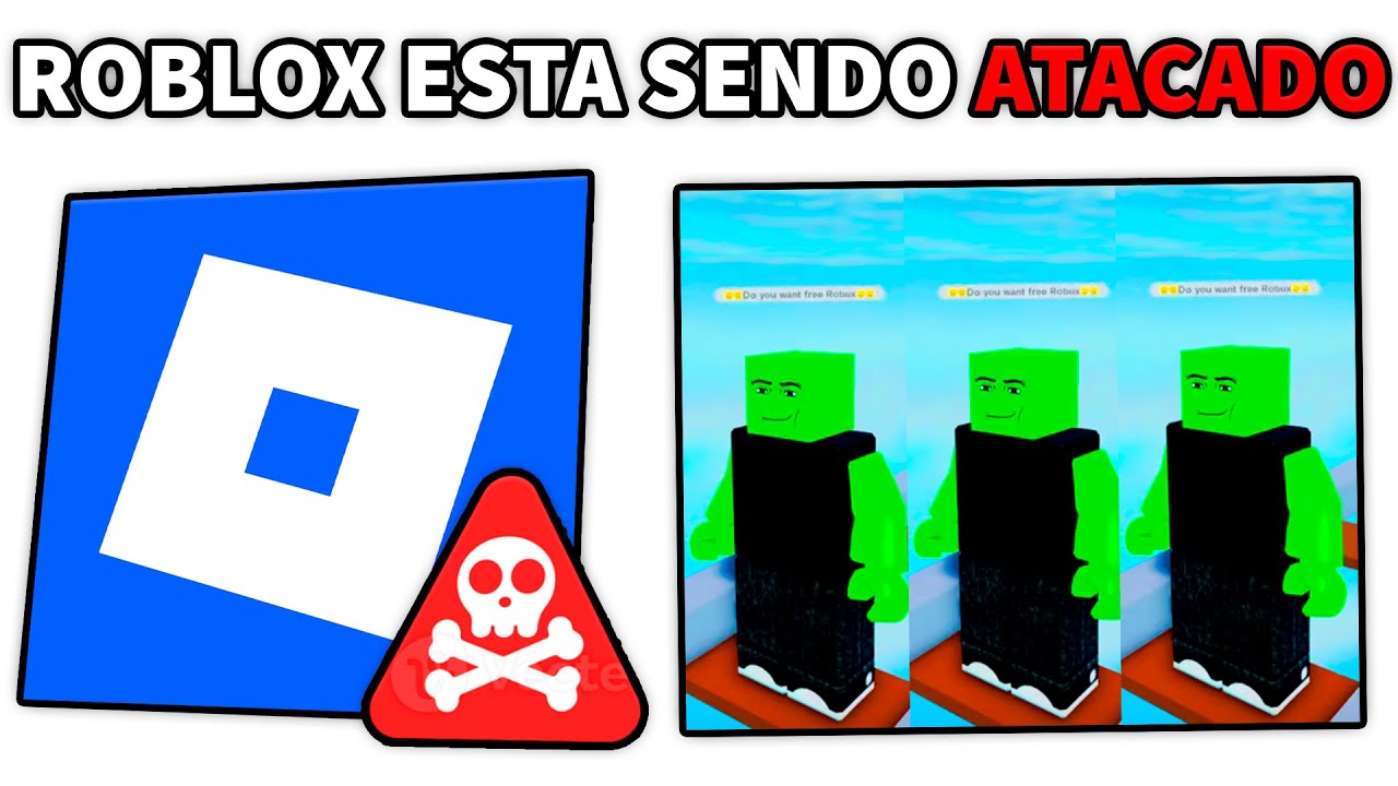 CUIDADO! ROBLOX EST&Aacute; SENDO ATACADO!!!