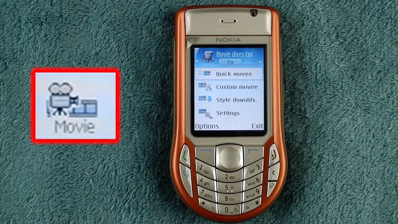 Nokia 6630 Movie application default music samples