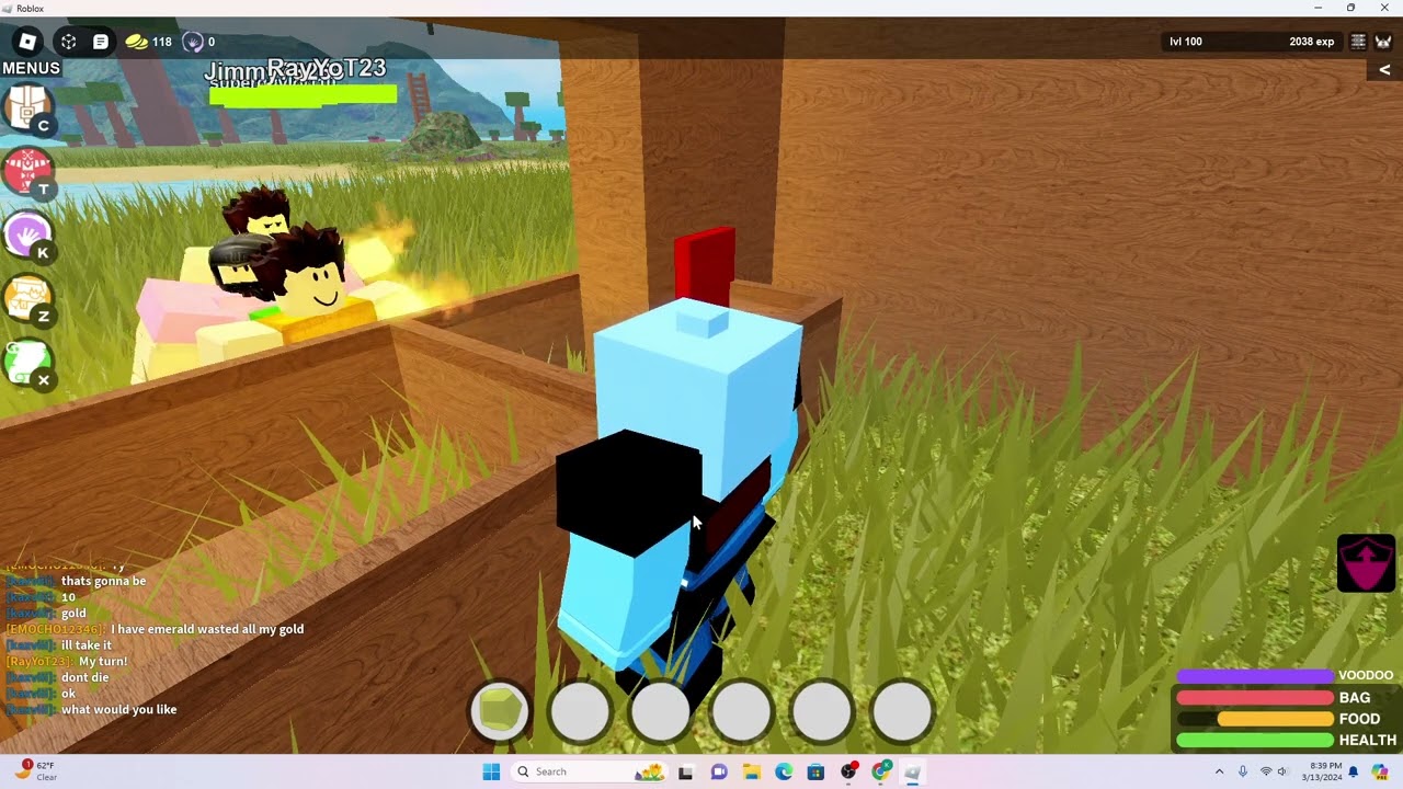 Making a shop in booga booga