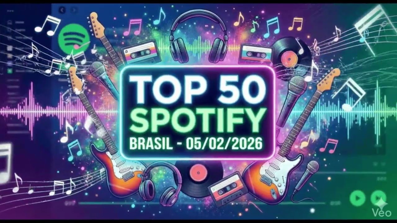 🔥 TOP 50 – BRASIL | Spotify | Atualizado em 05/02/2026 🔥