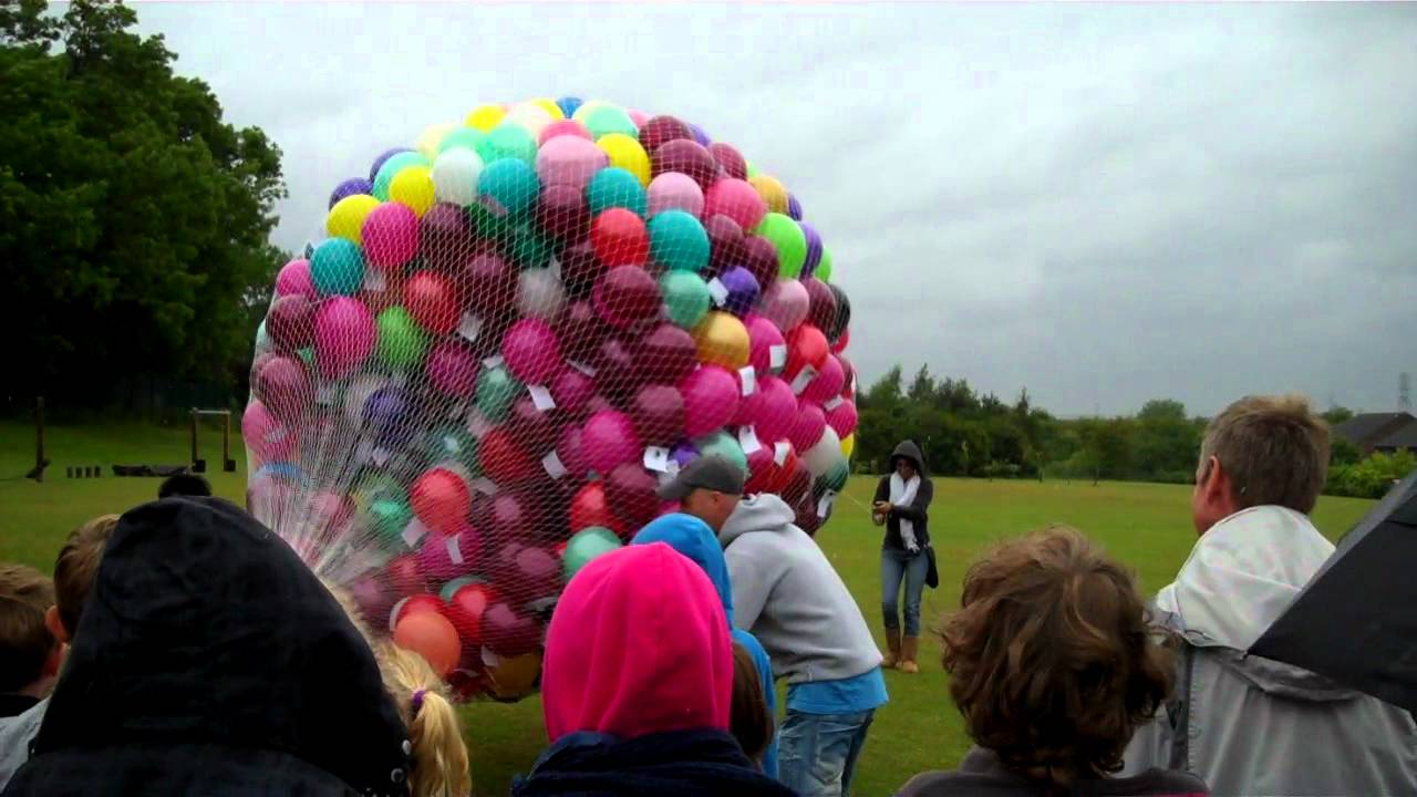 Balloon Release by MnM Balloons Leicester