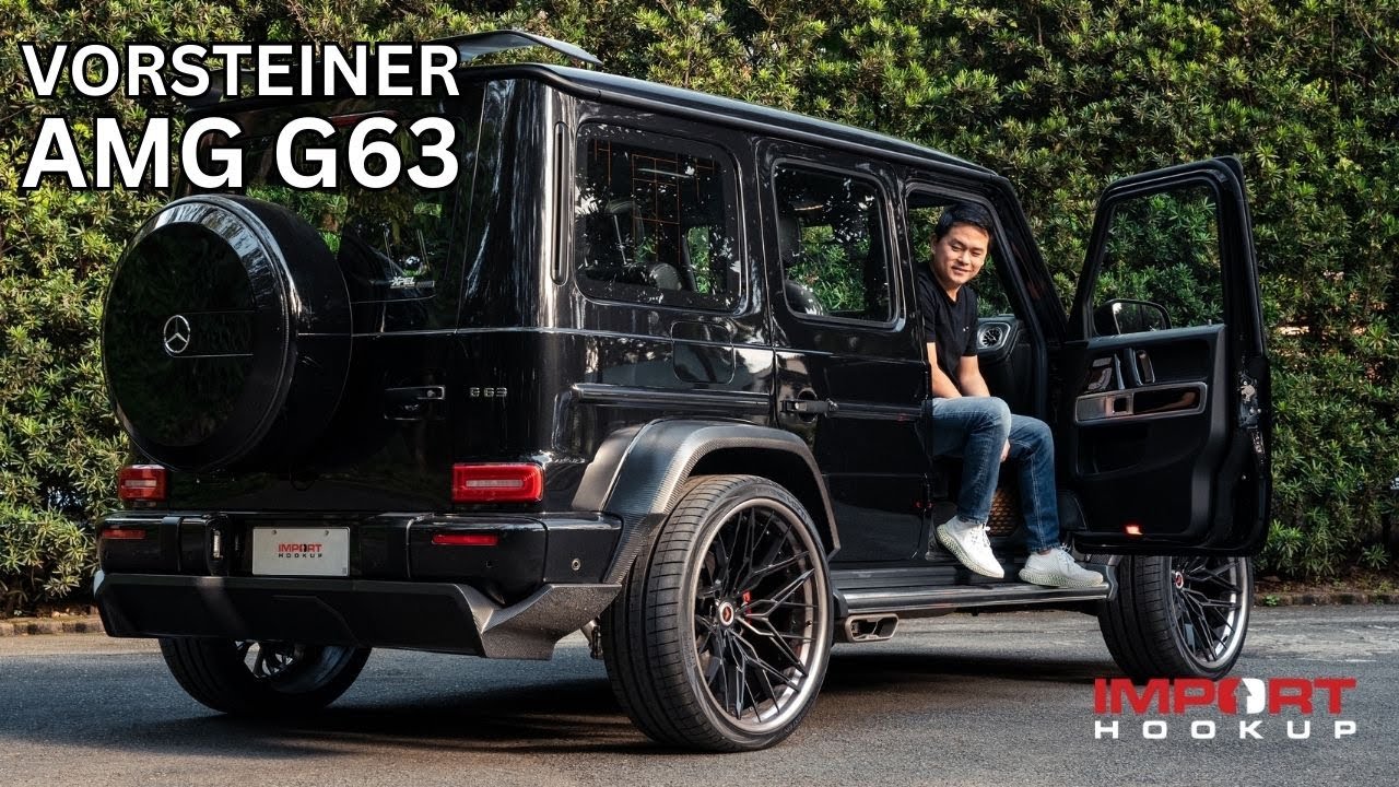 The Only Vorsteiner Widebody AMG G63 in the Philippines