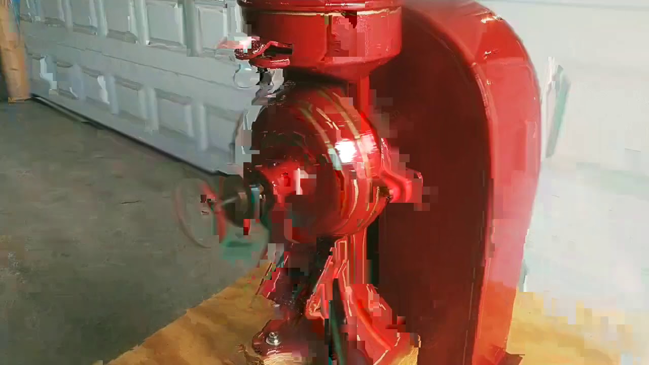 Restored C.S. Bell B-50 Grist mill/Bur Mill